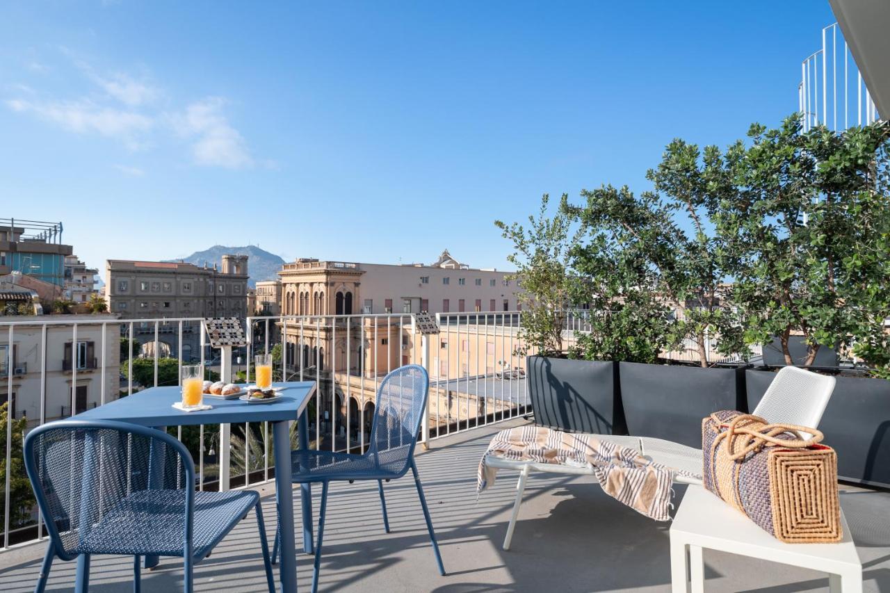 Attico 37 - Queen Room Con Terrazza Privata Palermo Bagian luar foto